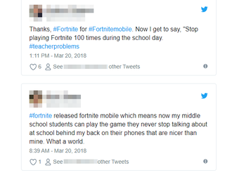 Illustration for article titled Teens And Teachers Say Fortnite Mobile Is Destroying Some Schools